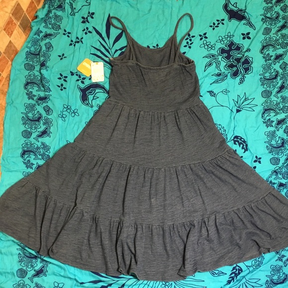 🍍 NWT Gymboree Girls Indigo Tiered Tank Dress XL (14) - Picture 2 of 10